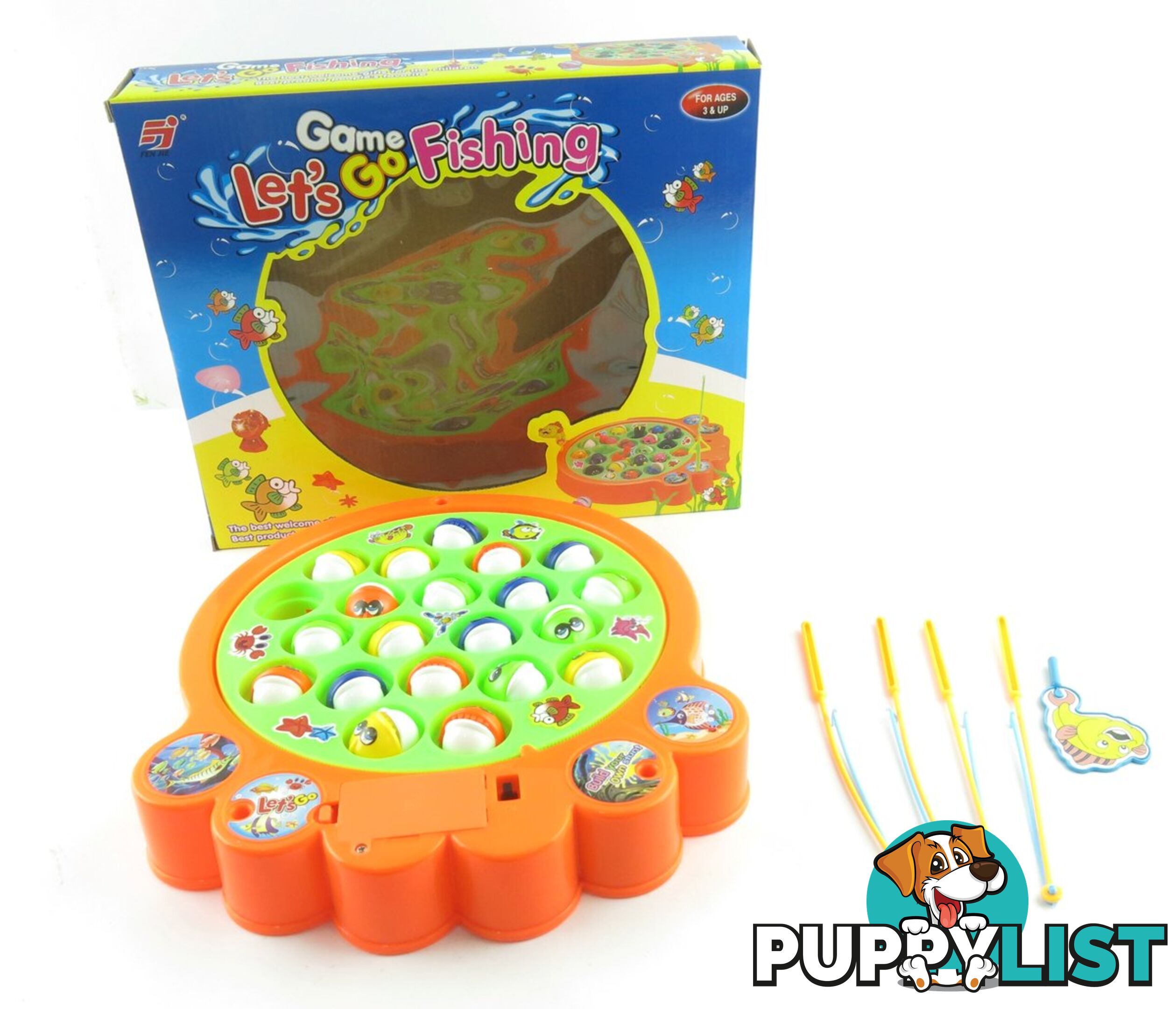 Battery Operated Fishing Game Azaa004296 - 6591421520061