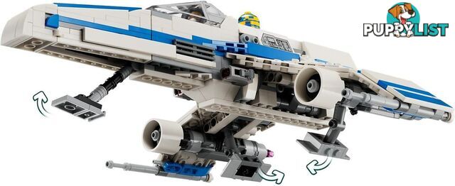 LEGO 75364 New Republic E-Wingâ„¢ vs. Shin Hatiâ€™s Starfighterâ„¢ - Star Wars - 5702017421452