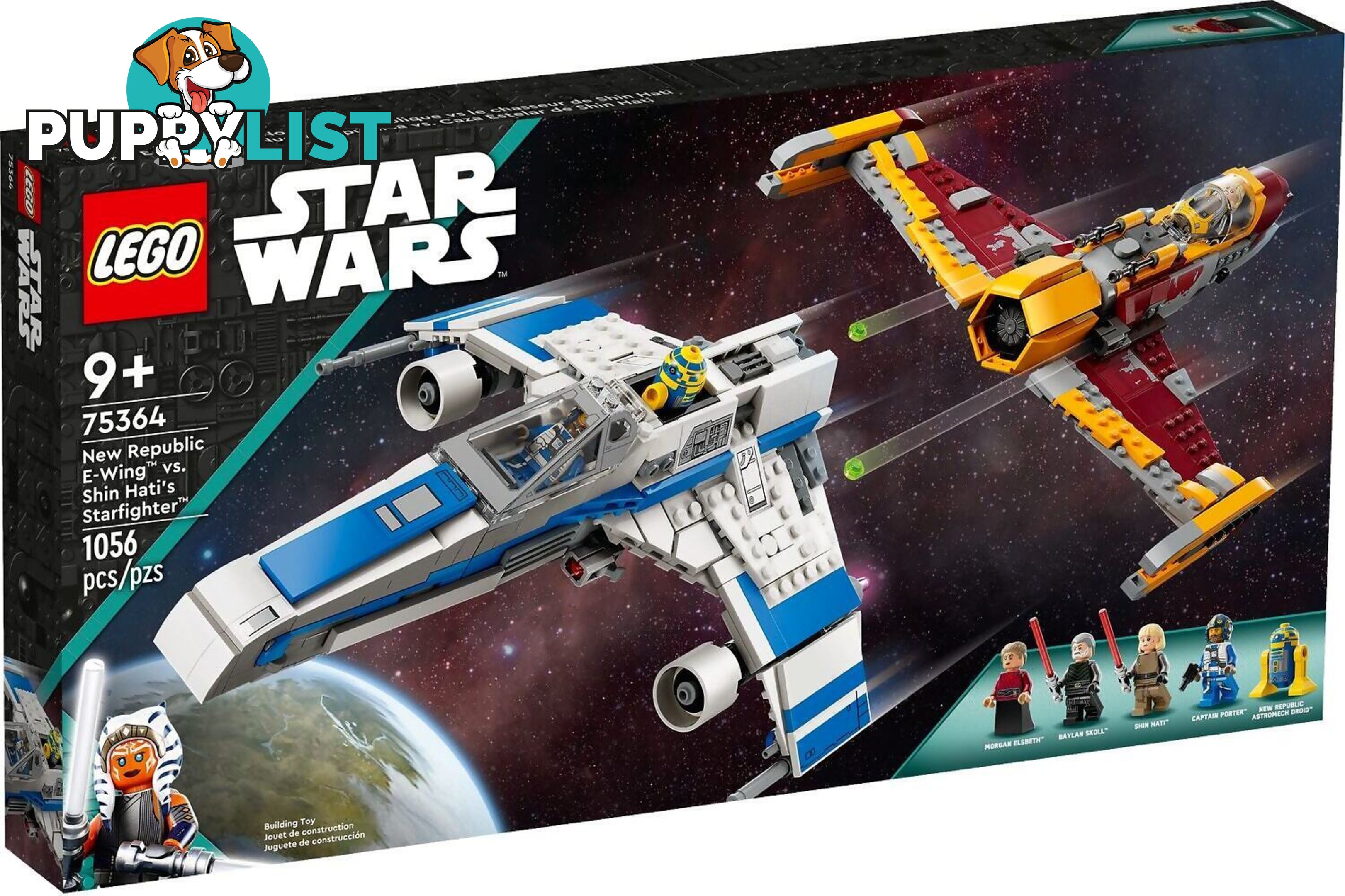 LEGO 75364 New Republic E-Wingâ„¢ vs. Shin Hatiâ€™s Starfighterâ„¢ - Star Wars - 5702017421452