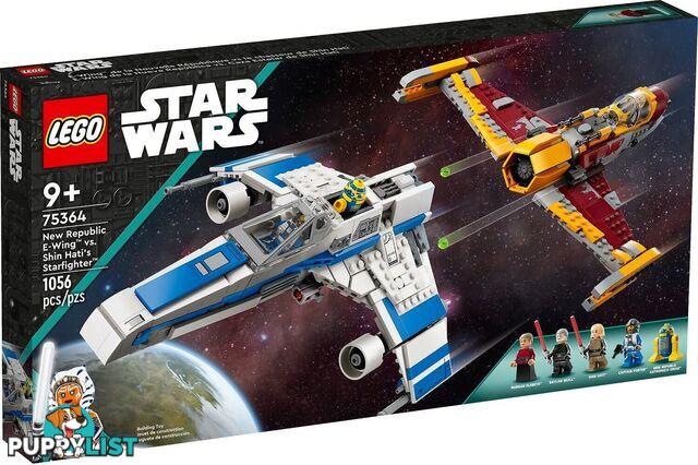 LEGO 75364 New Republic E-Wingâ„¢ vs. Shin Hatiâ€™s Starfighterâ„¢ - Star Wars - 5702017421452