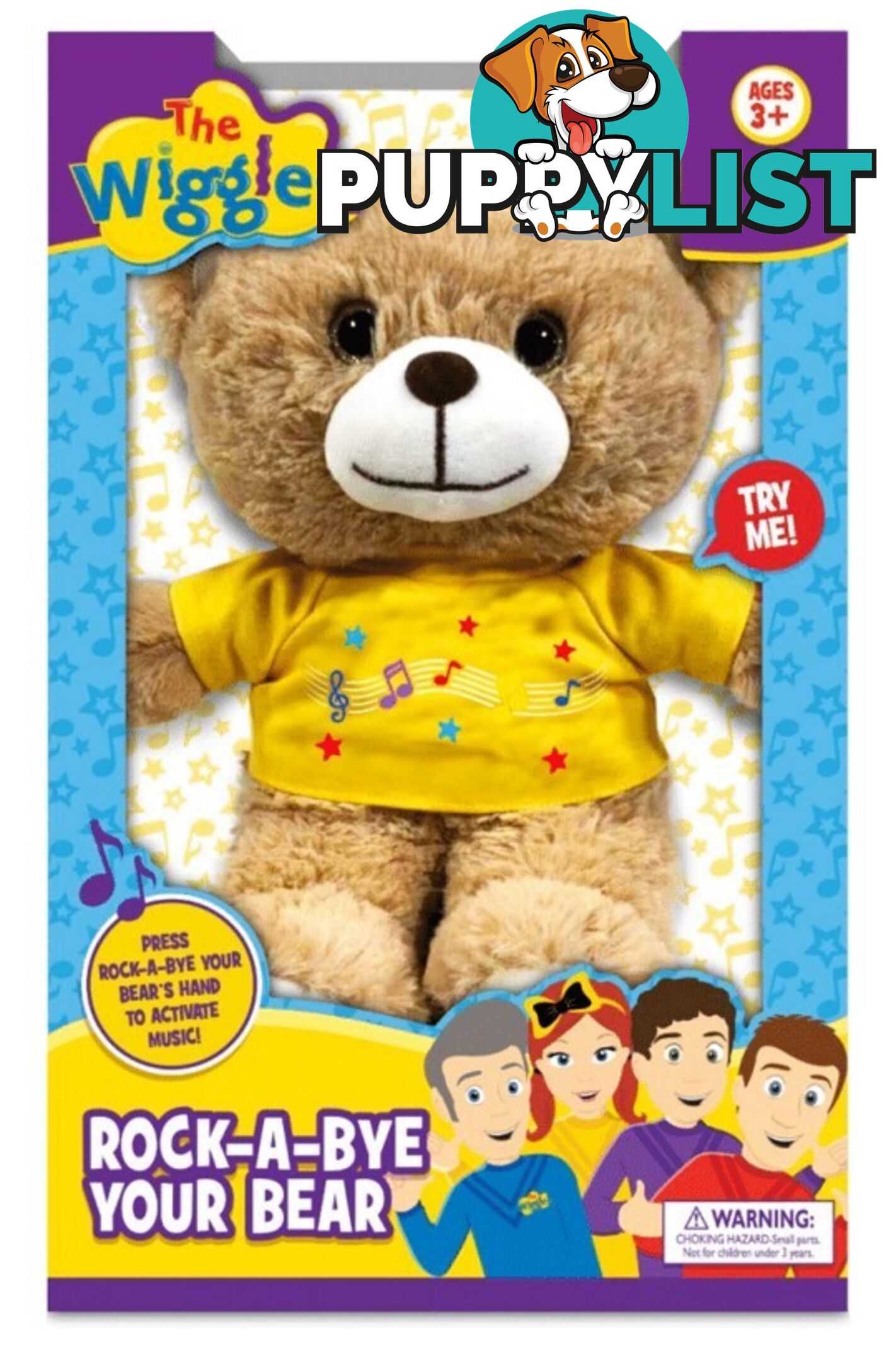 The Wiggles - Rock-a-bye Bear New   21761 - 840150217619