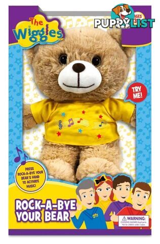 The Wiggles - Rock-a-bye Bear New   21761 - 840150217619