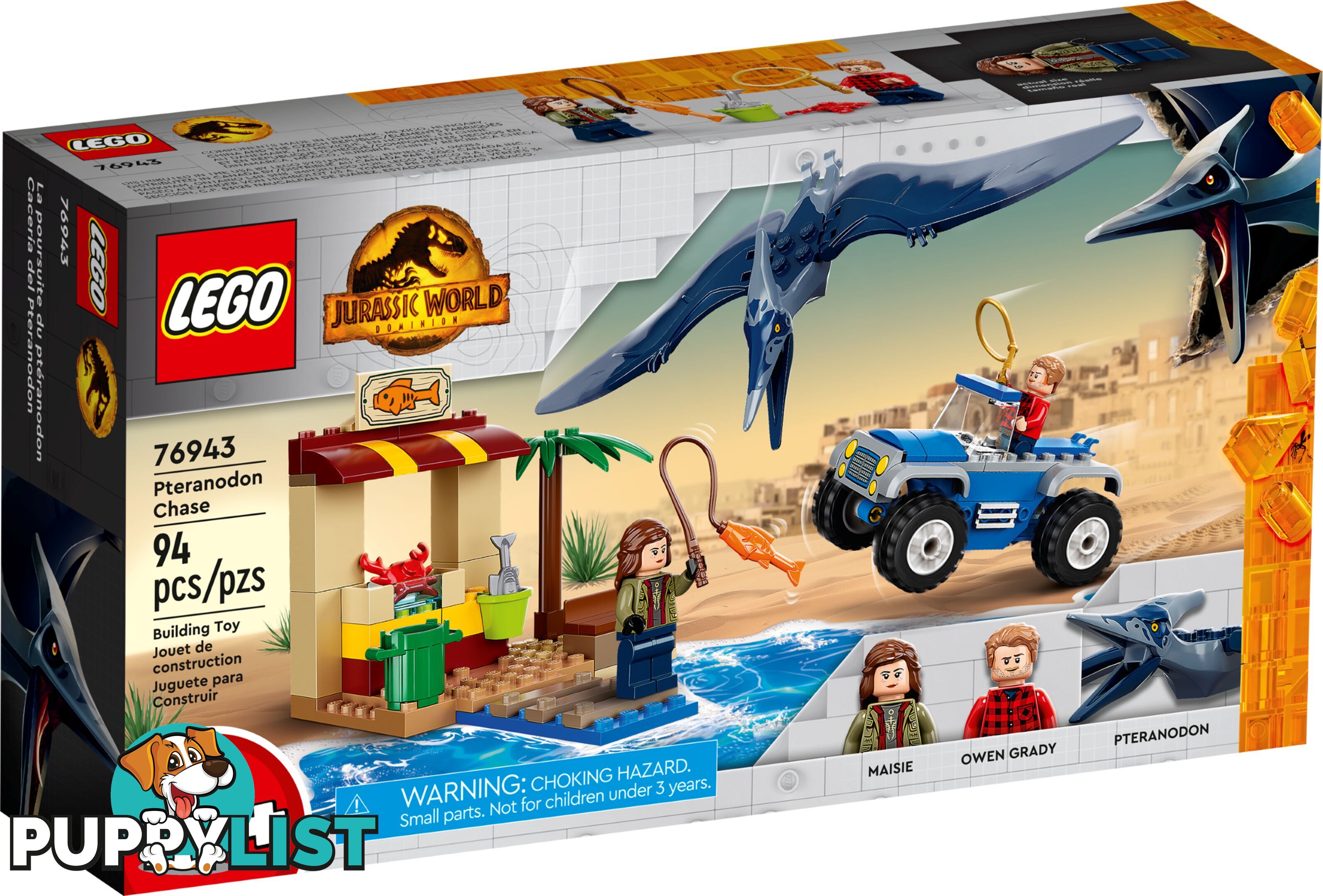 LEGO 76943 Pteranodon Chase - Jurassic World 4+ - 5702016913422