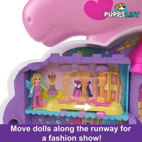 Polly Pocket - Rainbow Unicorn Playset Mattel - Mahkv51 - 194735109302