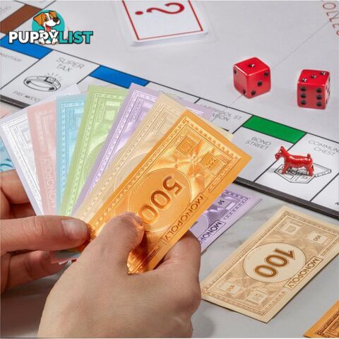 Monopoly Signature Collection Family Board Game Premium - Hbf50072840 - 195166193267