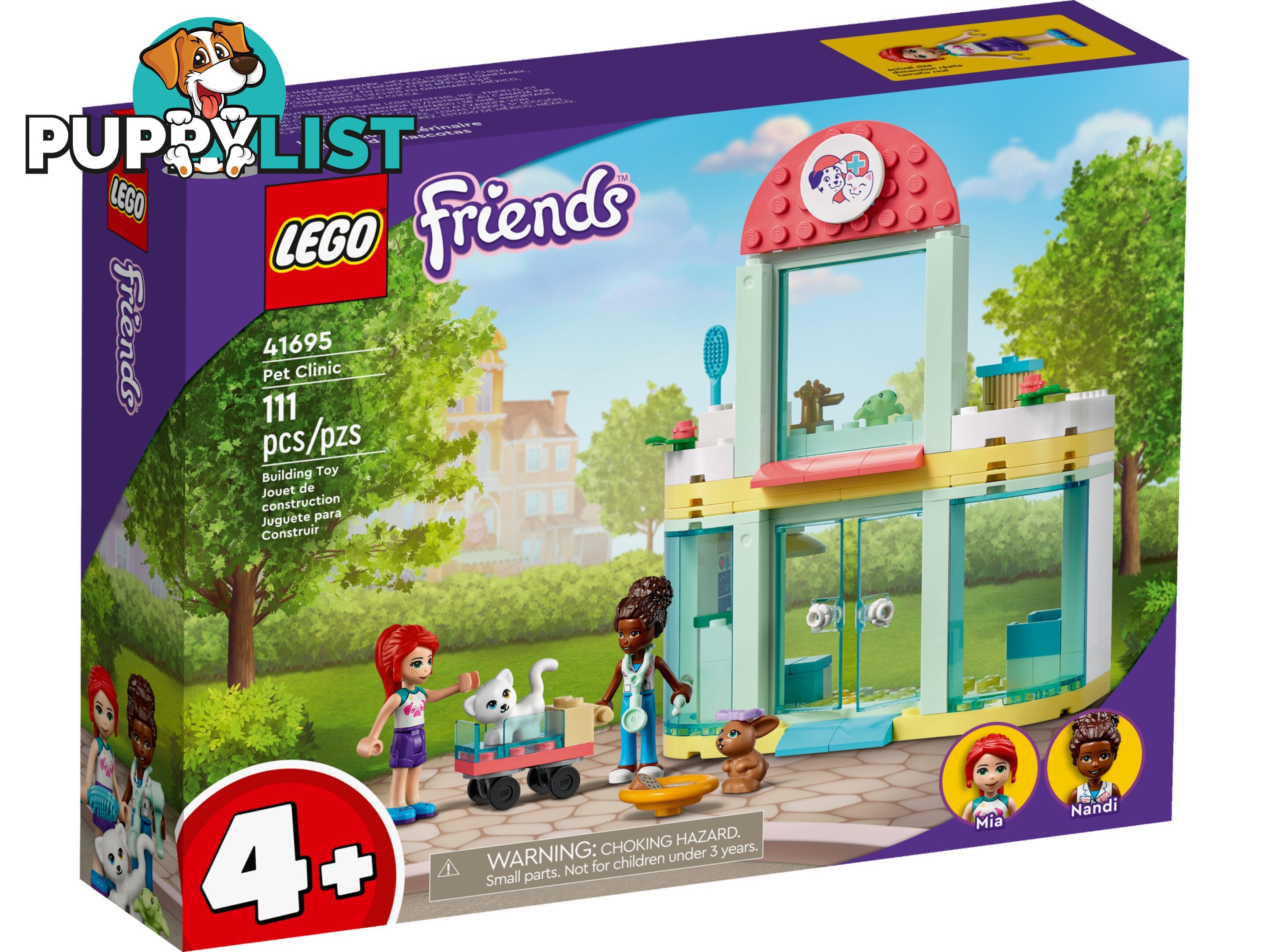 LEGO 41695 Pet Clinic - Friends 4+ - 5702017115160