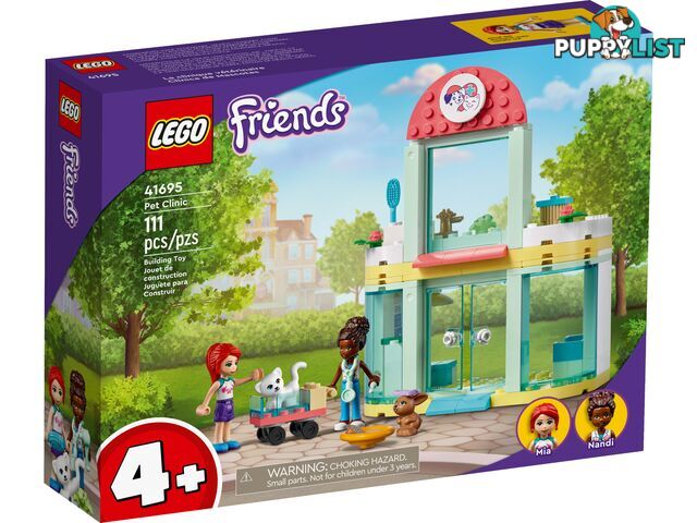 LEGO 41695 Pet Clinic - Friends 4+ - 5702017115160