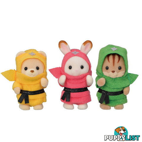 Sylvanian Families - Baby Trio (ninja) - Mdsf5616 - 5054131056165