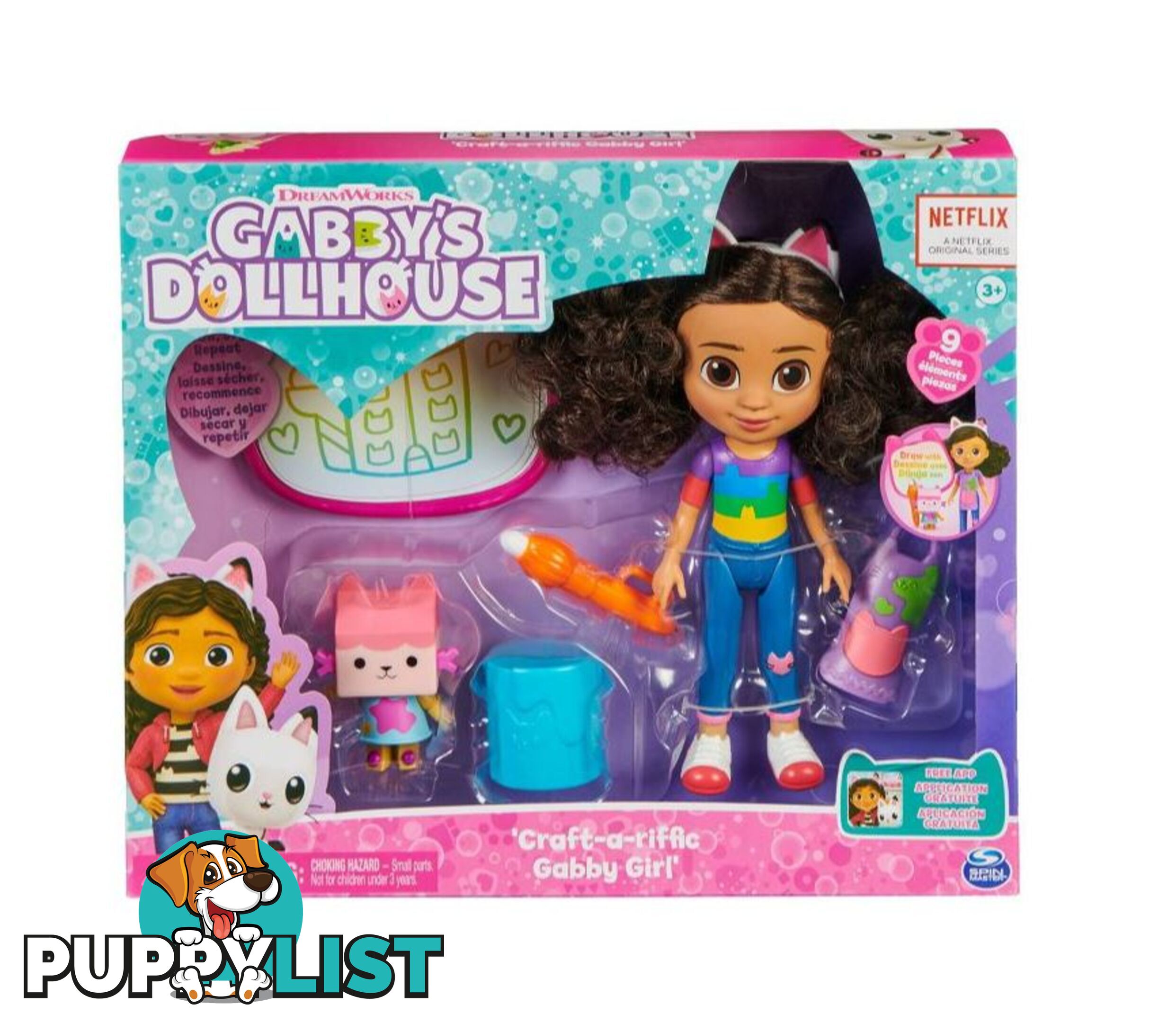 Gabby's Dollhouse Craft-a-riffic Gabby Girl - Si6064228 - 778988381410