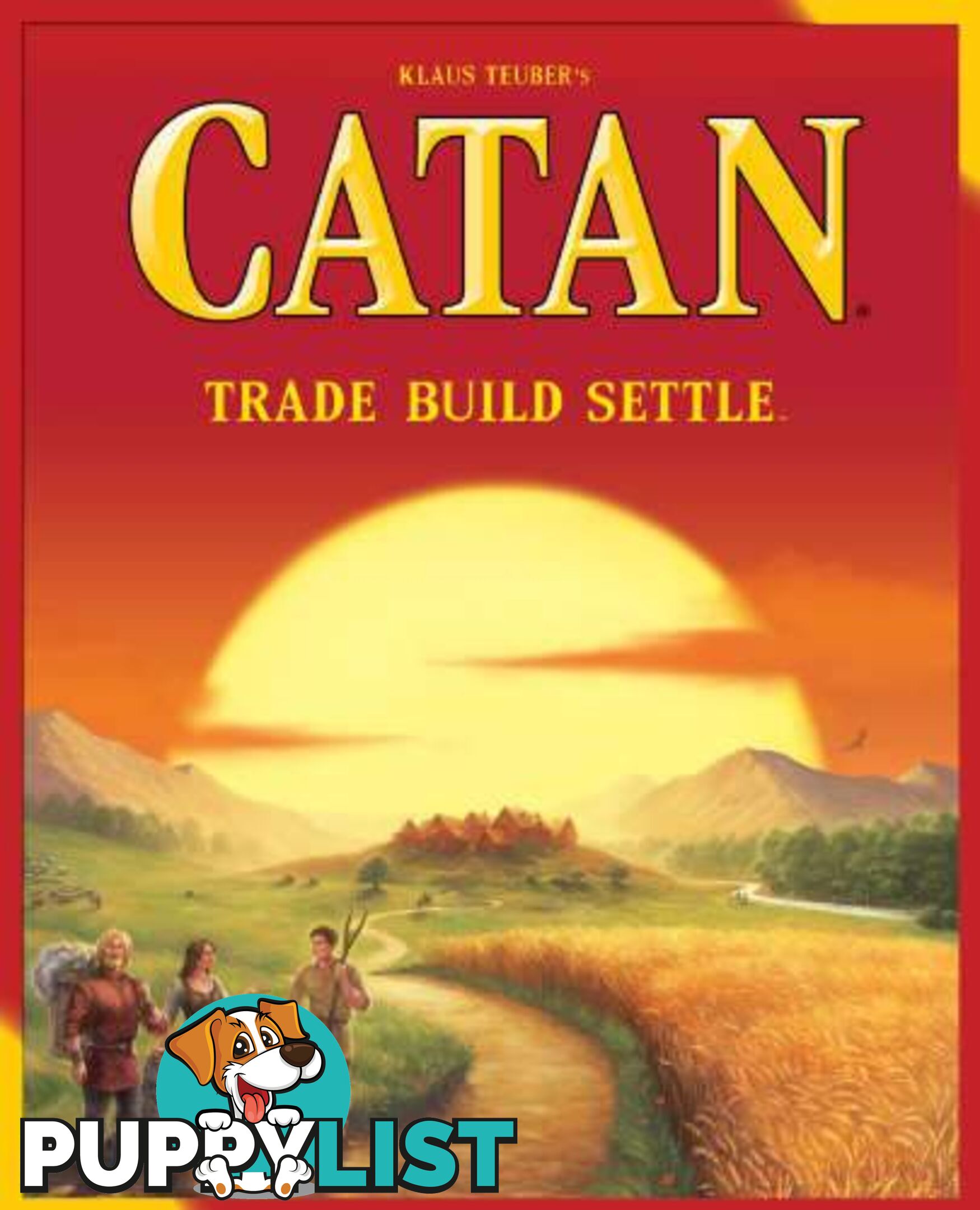 Catan Trade Build Settle Board Game Vr02987703071 - 029877030712