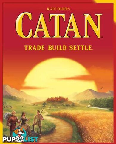 Catan Trade Build Settle Board Game Vr02987703071 - 029877030712