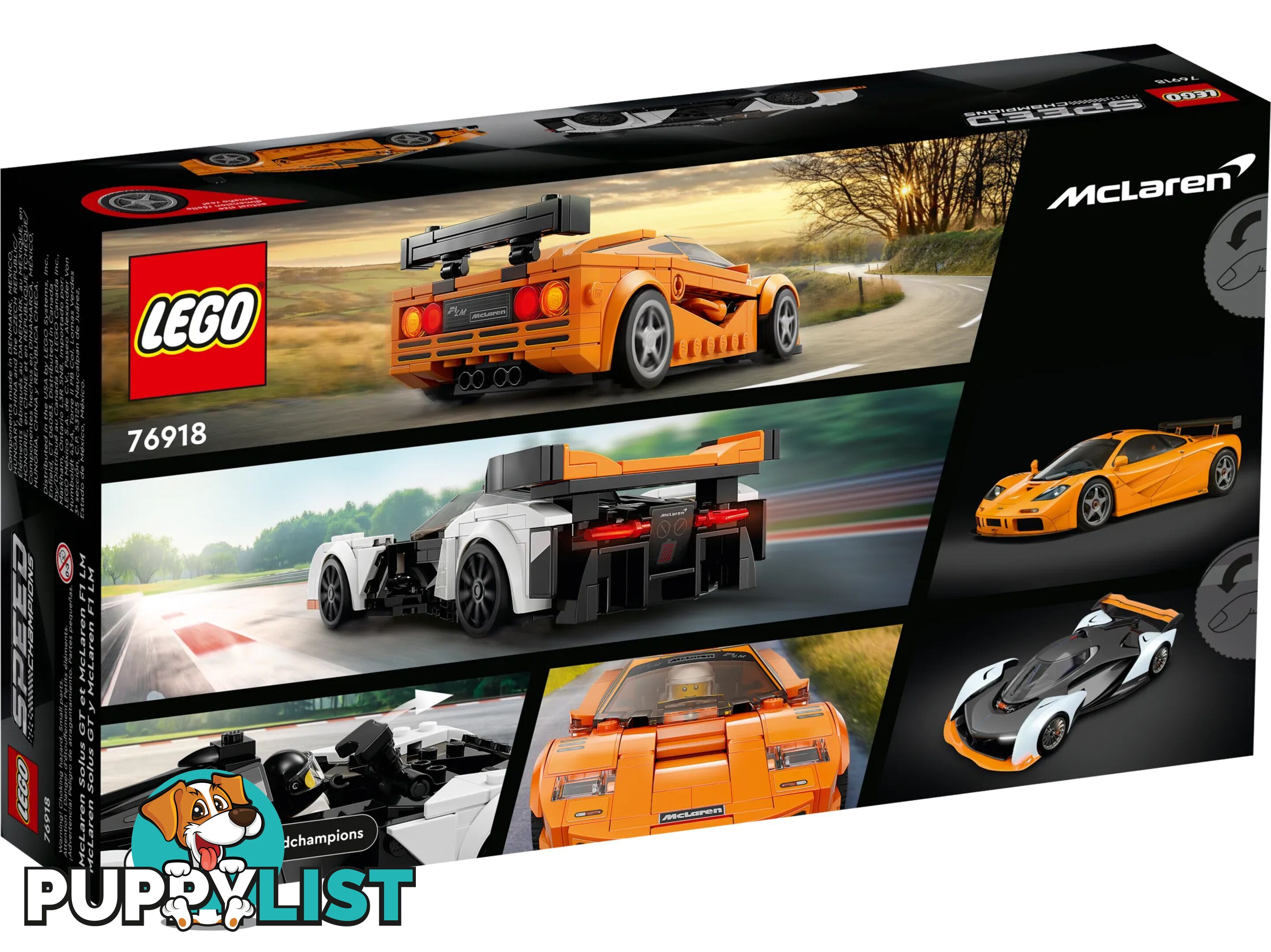 LEGO 76918 McLaren Solus GT & McLaren F1 LM - Speed Champions - 5702017424224