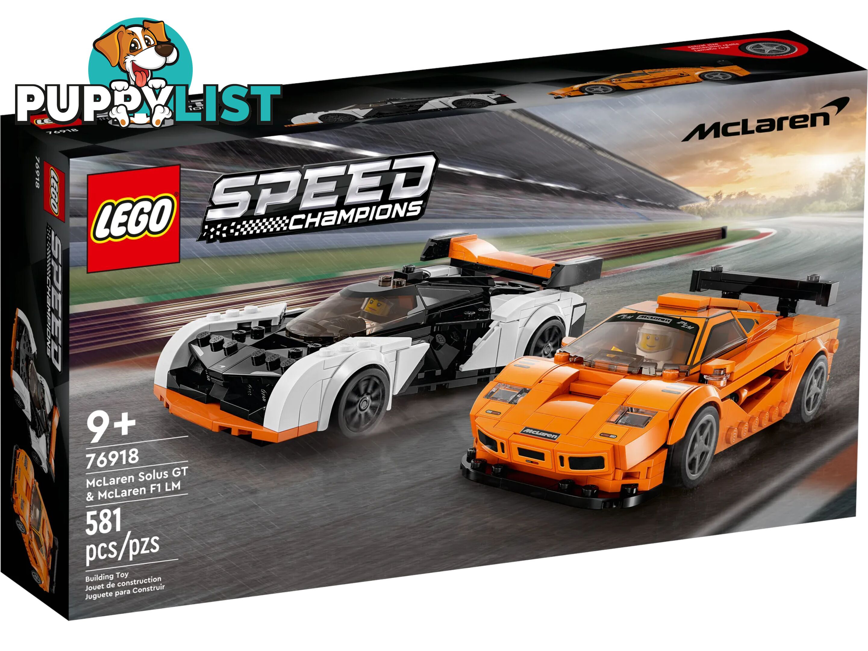 LEGO 76918 McLaren Solus GT & McLaren F1 LM - Speed Champions - 5702017424224