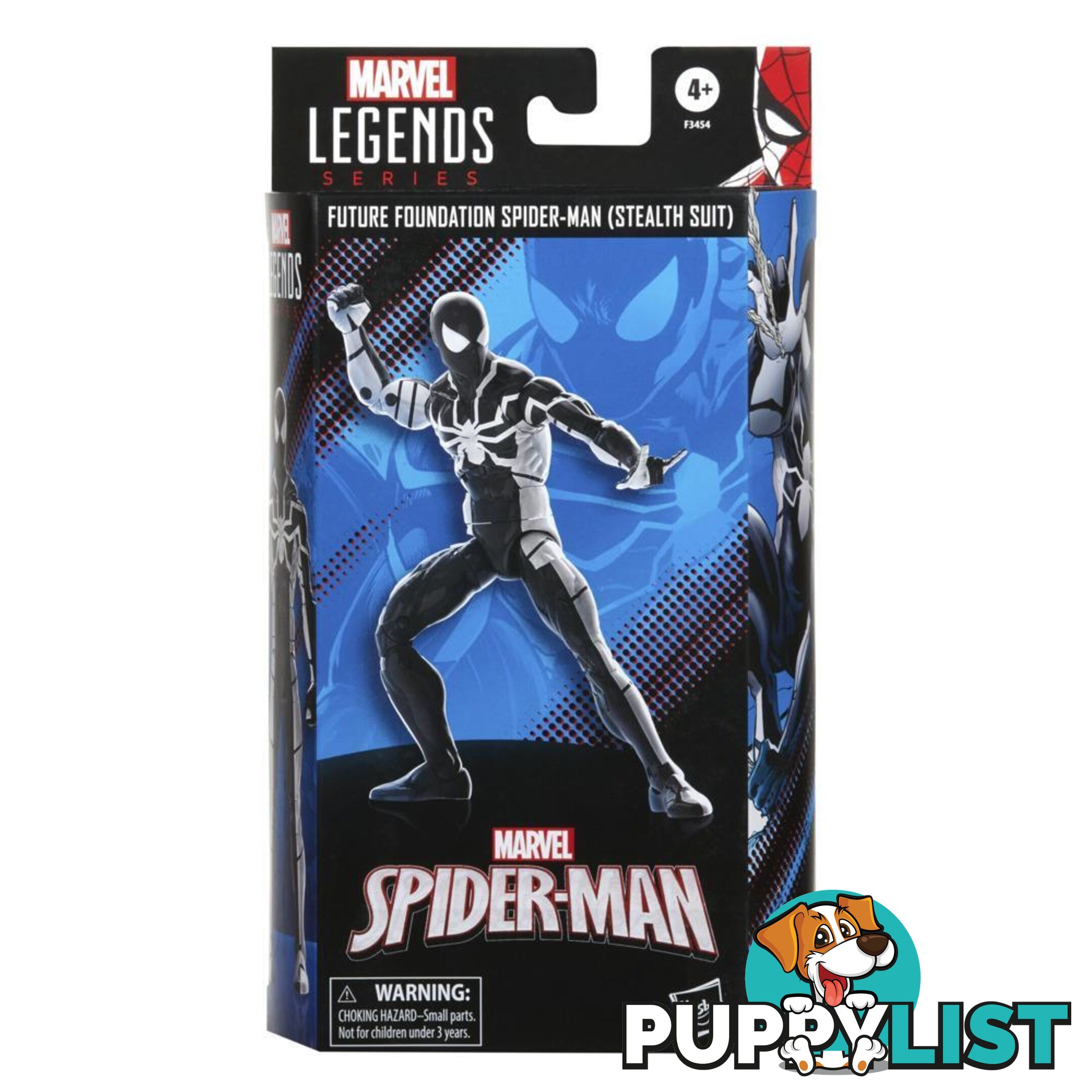 Marvel Legends Series Spider-man 6-inch Stealth Suit Action Figure Incl 4 Accessories Hasbro - Hbf34545l00 - 5010994153953