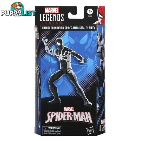 Marvel Legends Series Spider-man 6-inch Stealth Suit Action Figure Incl 4 Accessories Hasbro - Hbf34545l00 - 5010994153953