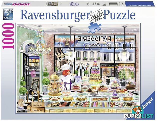 Ravensburger -wanderlust Good Morning Paris Jigsaw Puzzle 1000pc - Mdrb13984 - 4005556139842