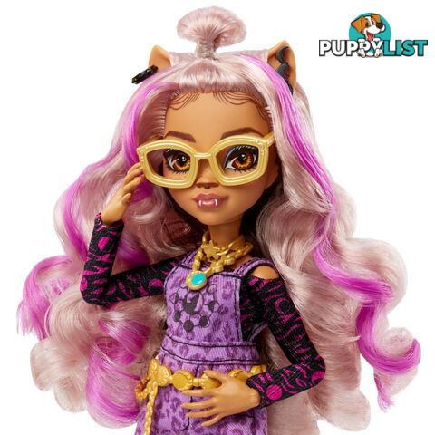 Monster High - Clawdeen Wolf Doll With Pet And Accessories - Mahhk52 - 194735069866