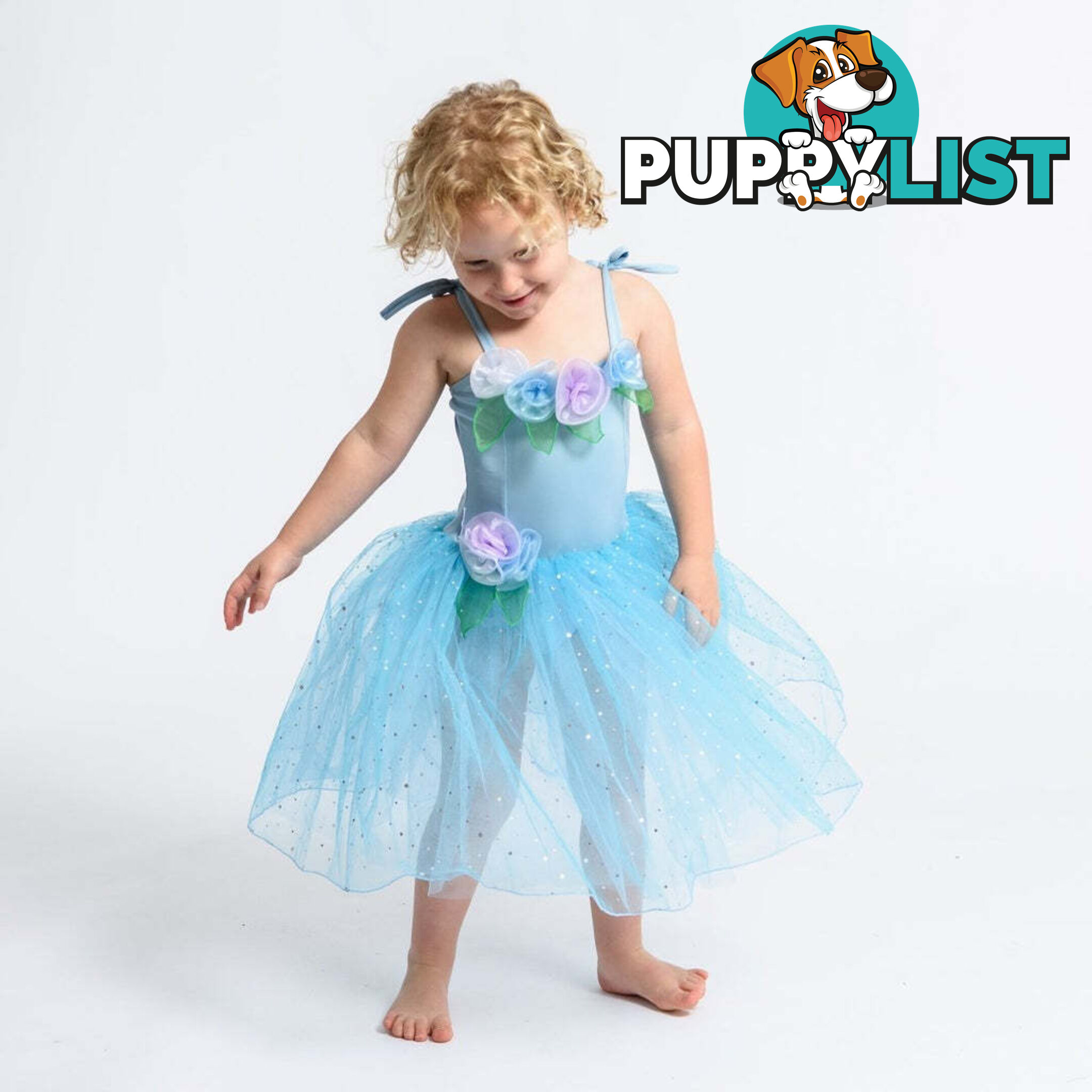 Fairy Girls - Costume Sugarplum Ballerina Dress Blue Medium - Fg Fg507bm - 9787110075074