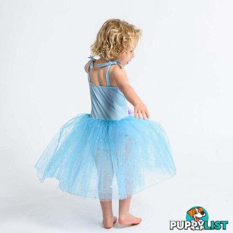 Fairy Girls - Costume Sugarplum Ballerina Dress Blue Medium - Fg Fg507bm - 9787110075074