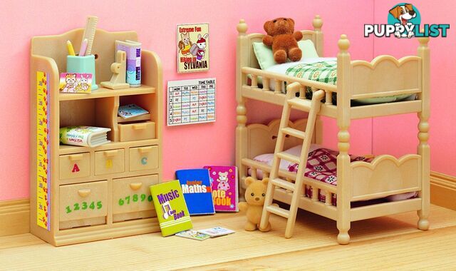 Sylvanian Families - Childrens Bedroom Furniture Set Sf4254 - 5054131042540