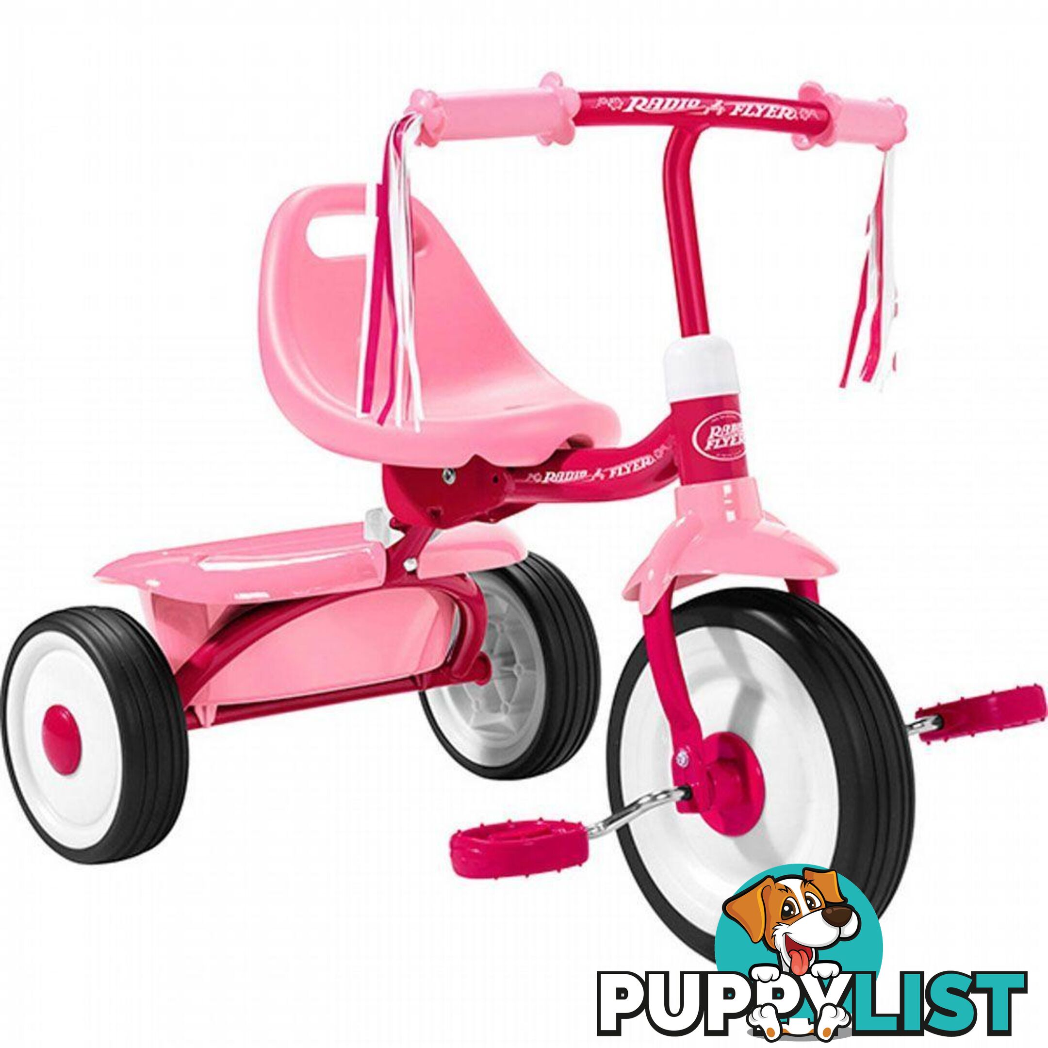 Radio Flyer - Fold 2 Go Trike Folding Pink Art62599 - 042385980195