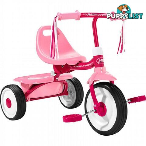 Radio Flyer - Fold 2 Go Trike Folding Pink Art62599 - 042385980195