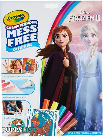 Crayola Frozen Color Wonder Set - Mess Free Markers Crayola 757002 - 71662470029