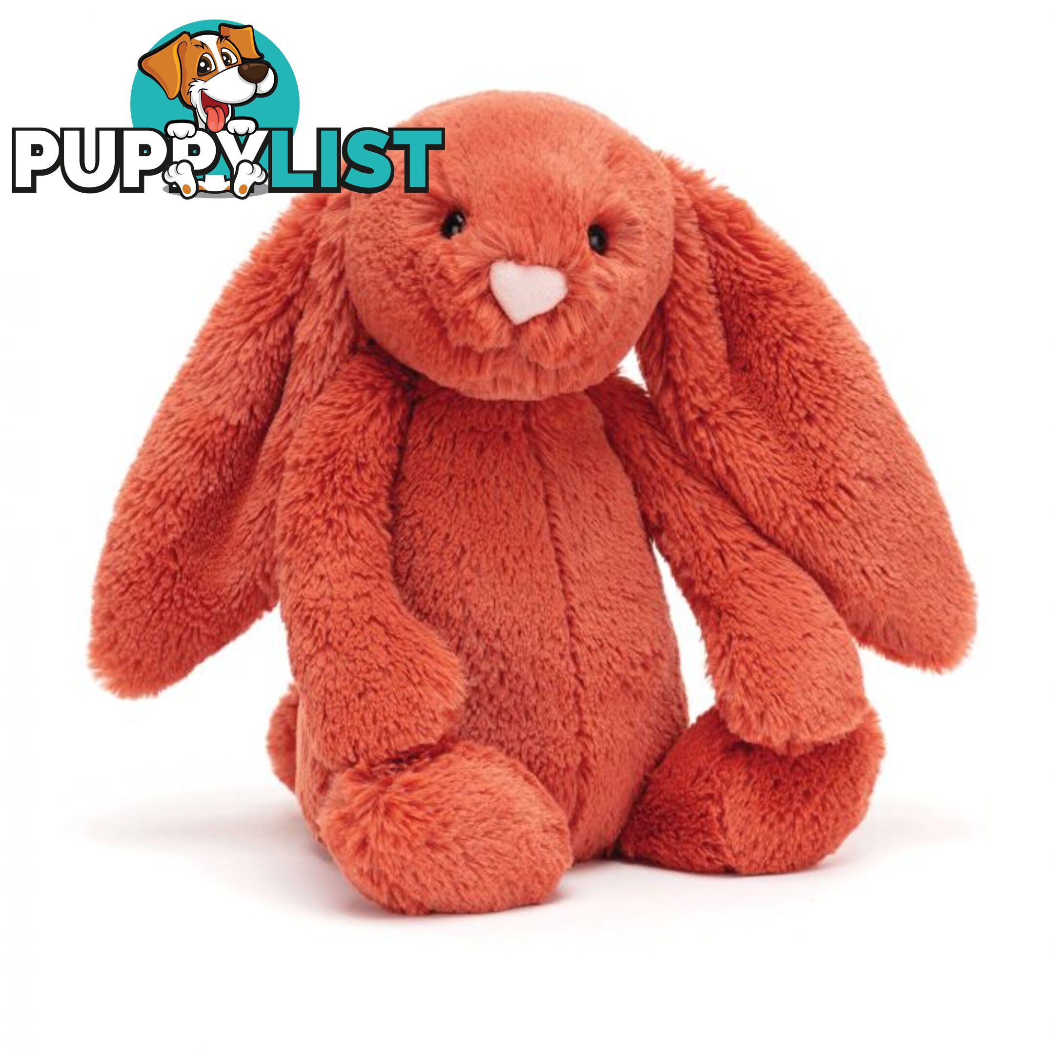 Jellycat Bashful Cinnamon Bunny Medium Orange 31x12x15cm   Bas3cin - 670983122619