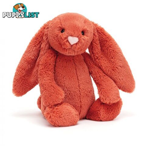 Jellycat Bashful Cinnamon Bunny Medium Orange 31x12x15cm   Bas3cin - 670983122619