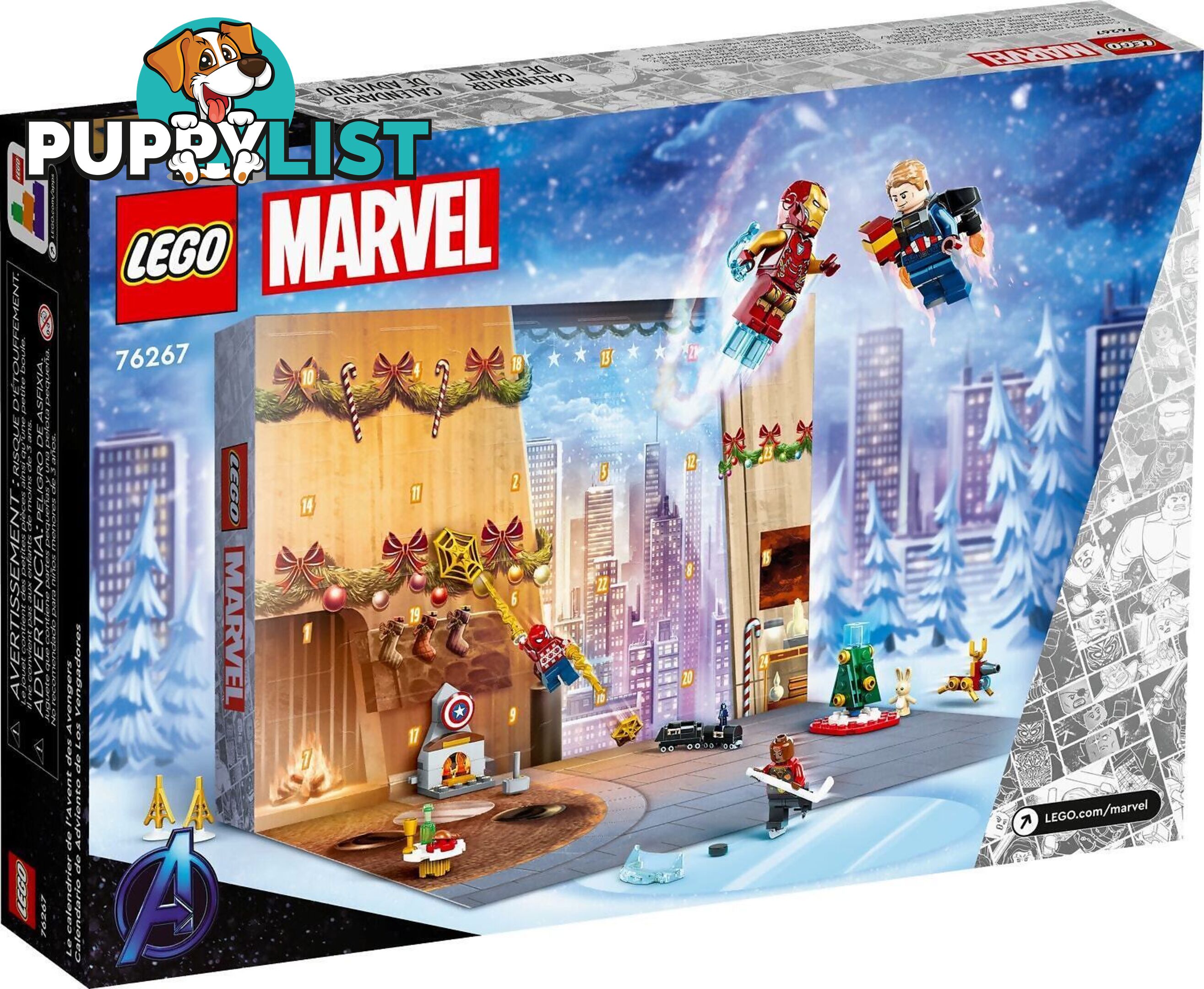 LEGO 76267 Avengers Advent Calendar 2023 - Super Heroes Marvel - 5702017419848