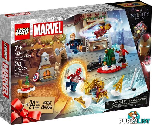 LEGO 76267 Avengers Advent Calendar 2023 - Super Heroes Marvel - 5702017419848