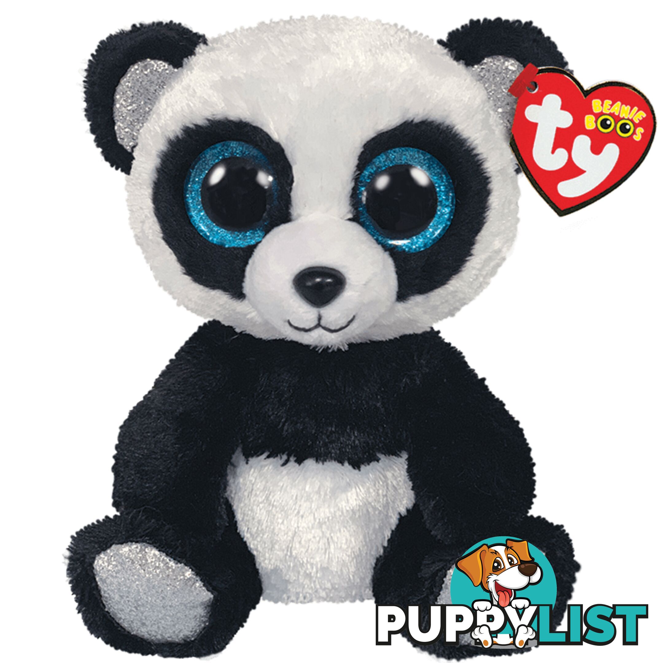 Ty Beanie Boos - Bamboo - Black And White Panda 15cm Small 36327 - 008421363278