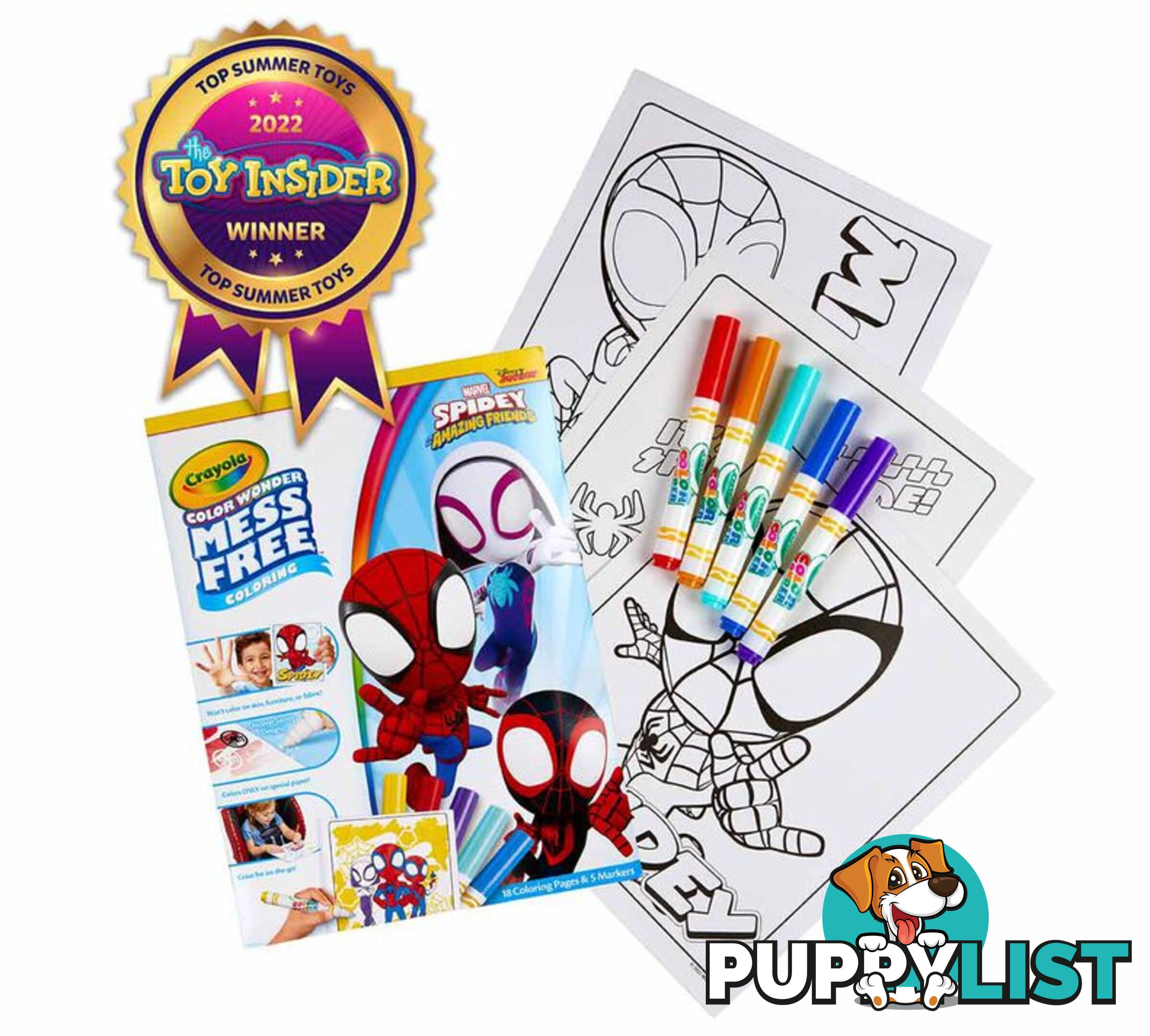 Crayola - Foldalope Spidey&frien - Bs752784 - 71662027841