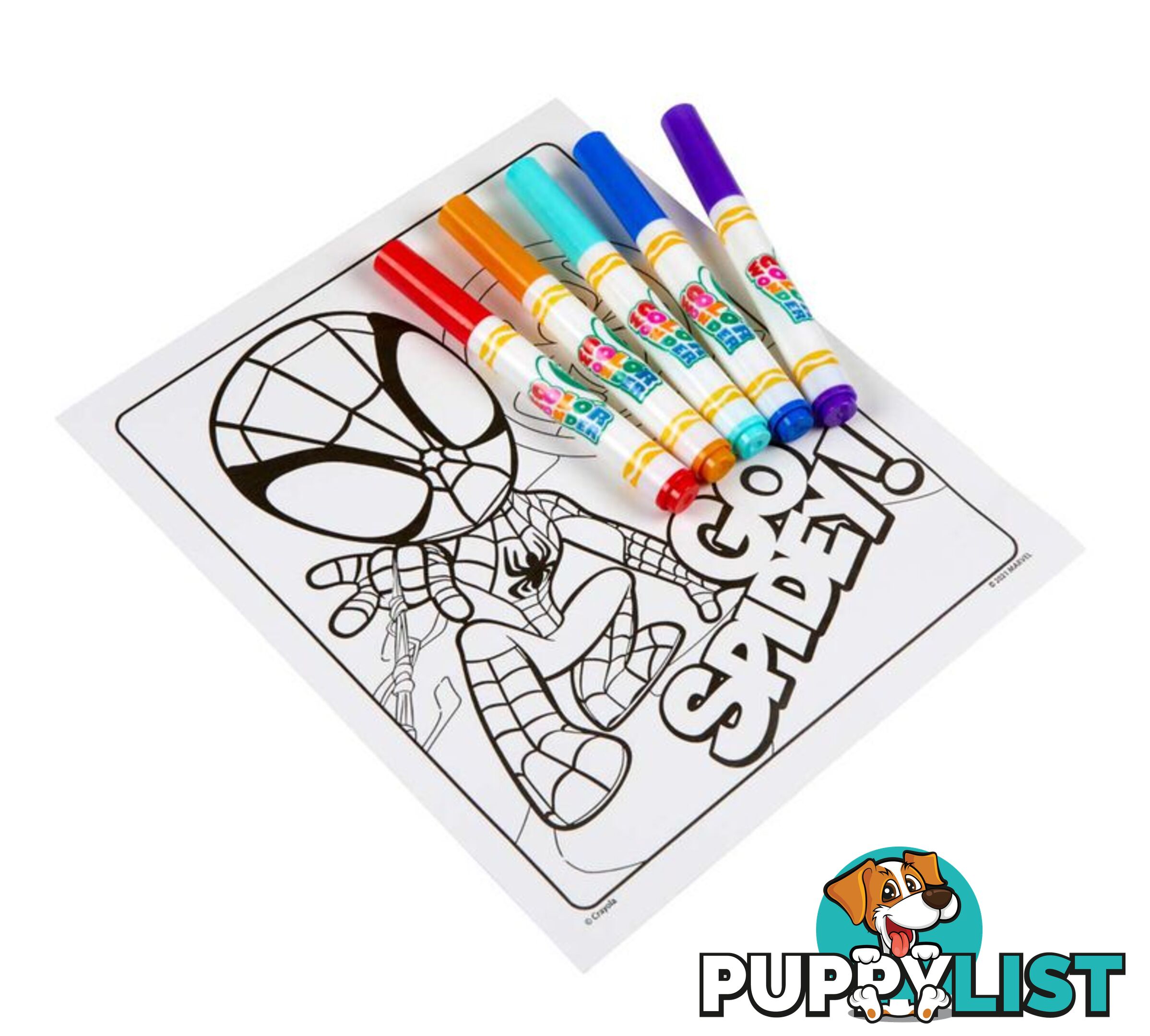 Crayola - Foldalope Spidey&frien - Bs752784 - 71662027841