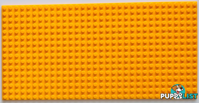 BASEPLATE  16x32 Studs Yellow Generic-classic - 0709081622889