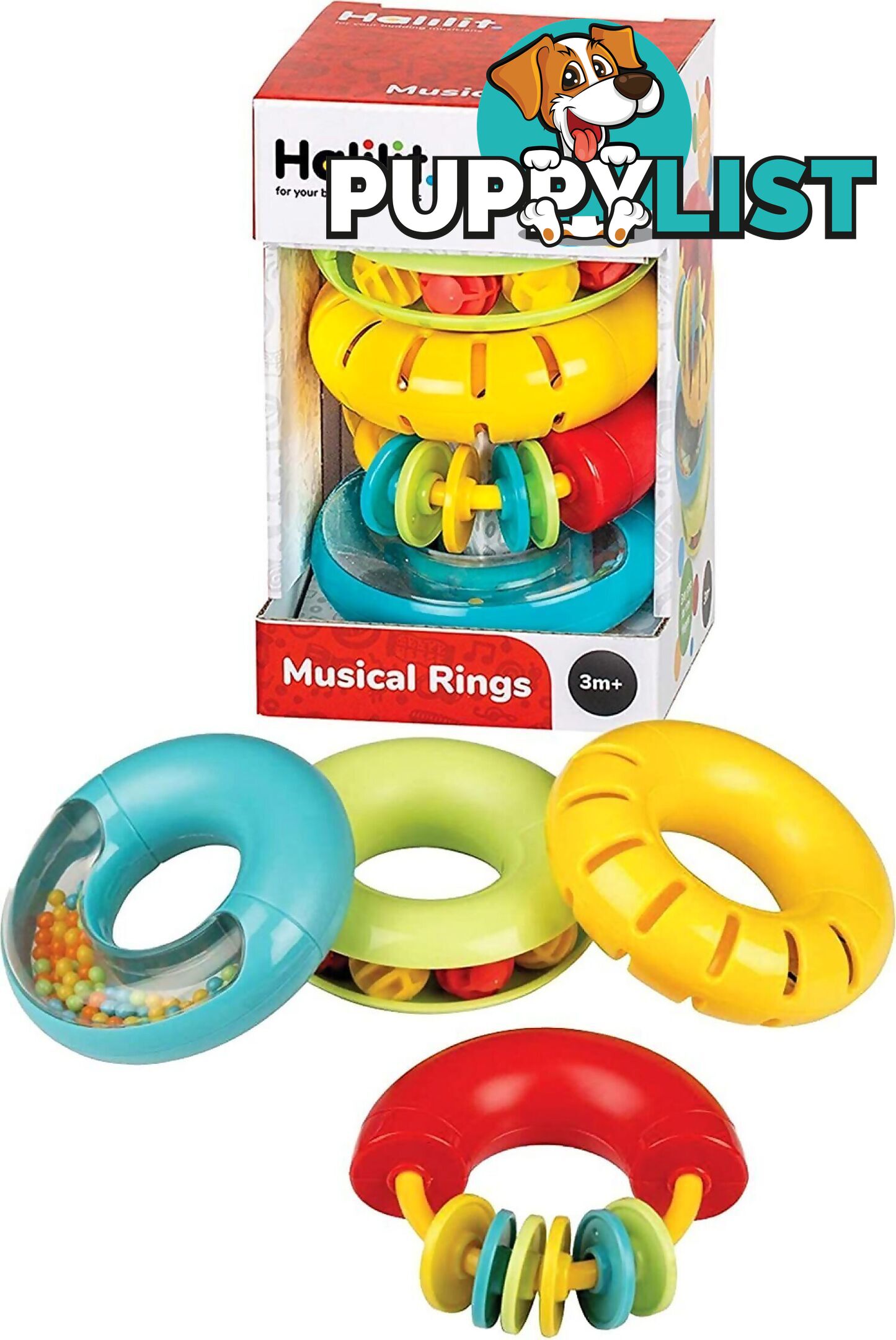 Halilit - Musical Ring Set - Mdhlt8888 - 7290014329669