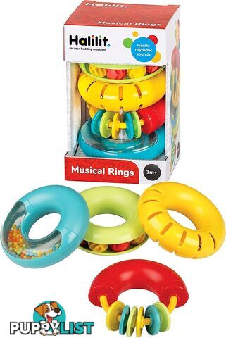 Halilit - Musical Ring Set - Mdhlt8888 - 7290014329669