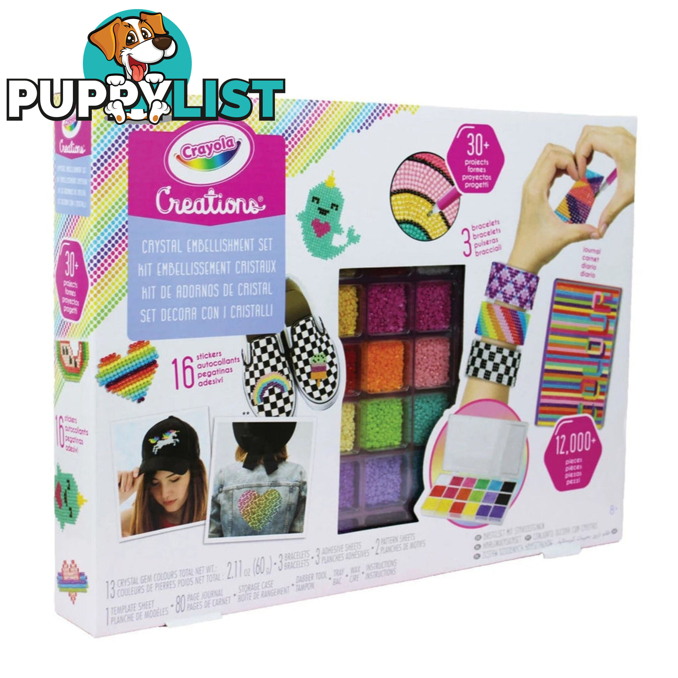 Crayola Creations Crystal Embellishment Set - Bs041179 - 071662211790