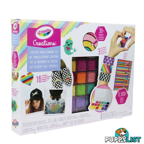 Crayola Creations Crystal Embellishment Set - Bs041179 - 071662211790