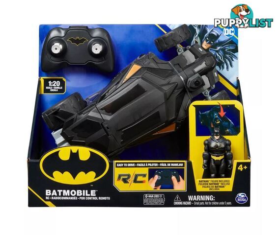 Dc Comics Batman 1:20 Batmobile Rc - Si6065425 - 778988347324