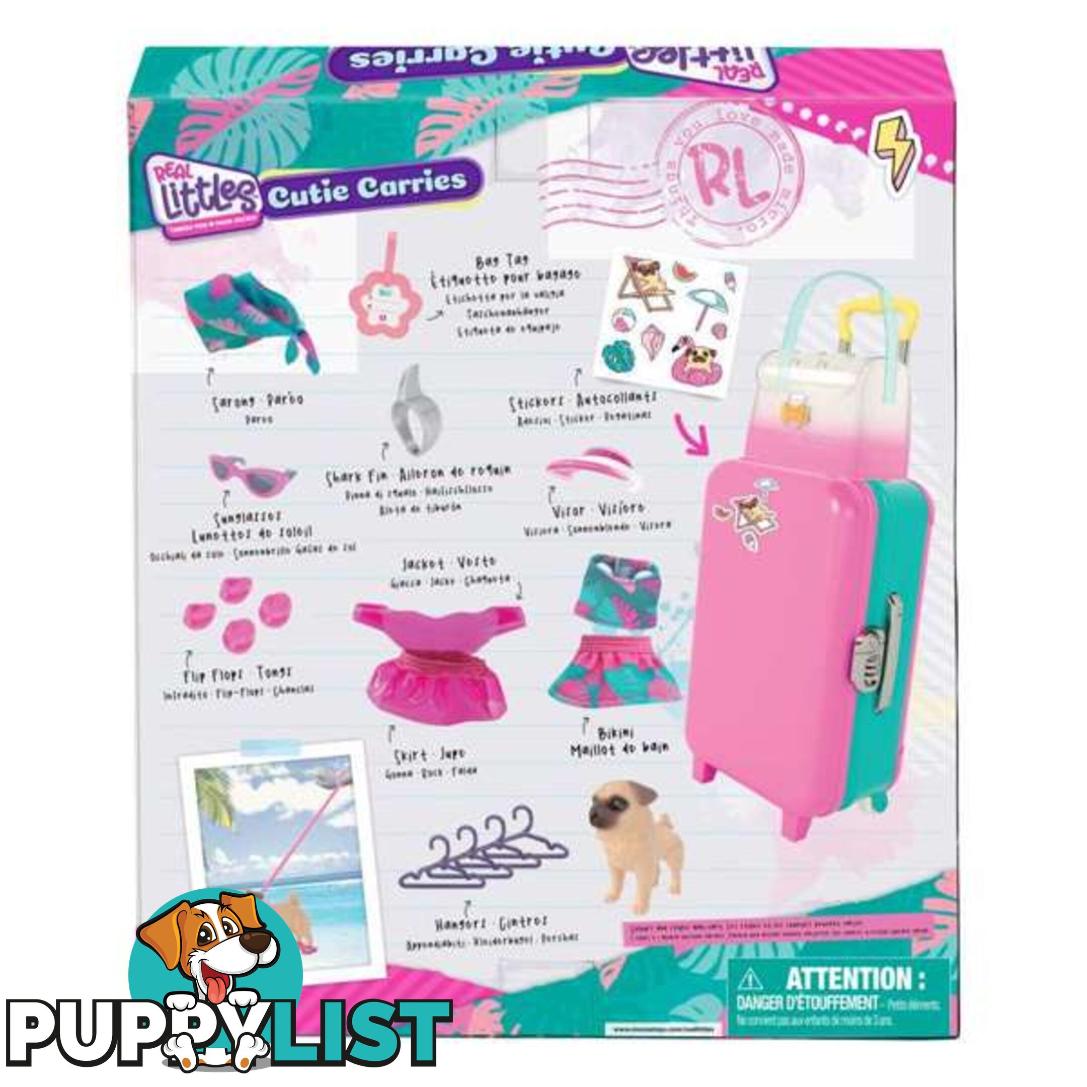 Real Littles - Cutie Carries Pet Roller Case And Bag - Mj25392 - 630996253922