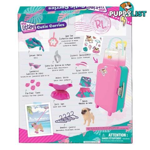 Real Littles - Cutie Carries Pet Roller Case And Bag - Mj25392 - 630996253922