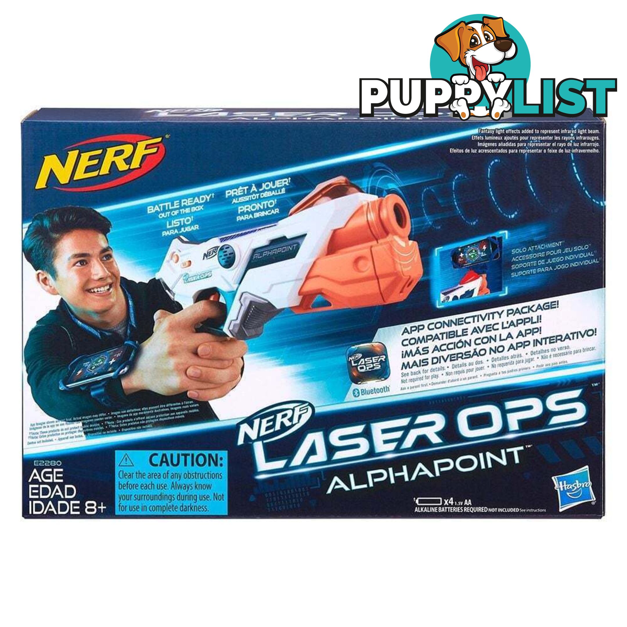 Nerf - Laser Ops Pro Alphapoint - Hbe2280asoo - 630509691272