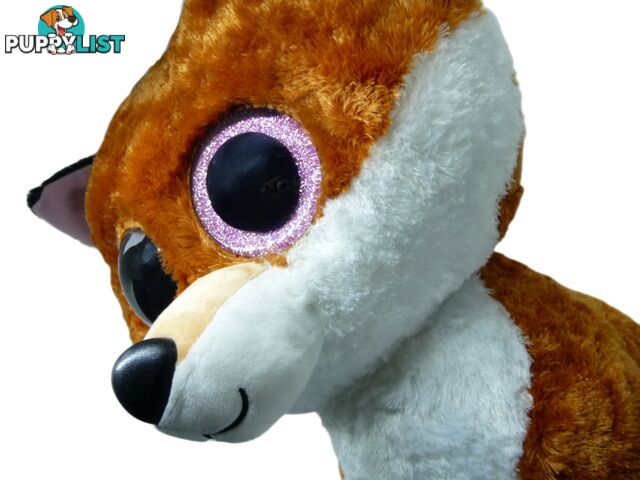 Ty Beanie Boos - Slick The Brown Fox Large 41cm - Bg36827 - 008421368273