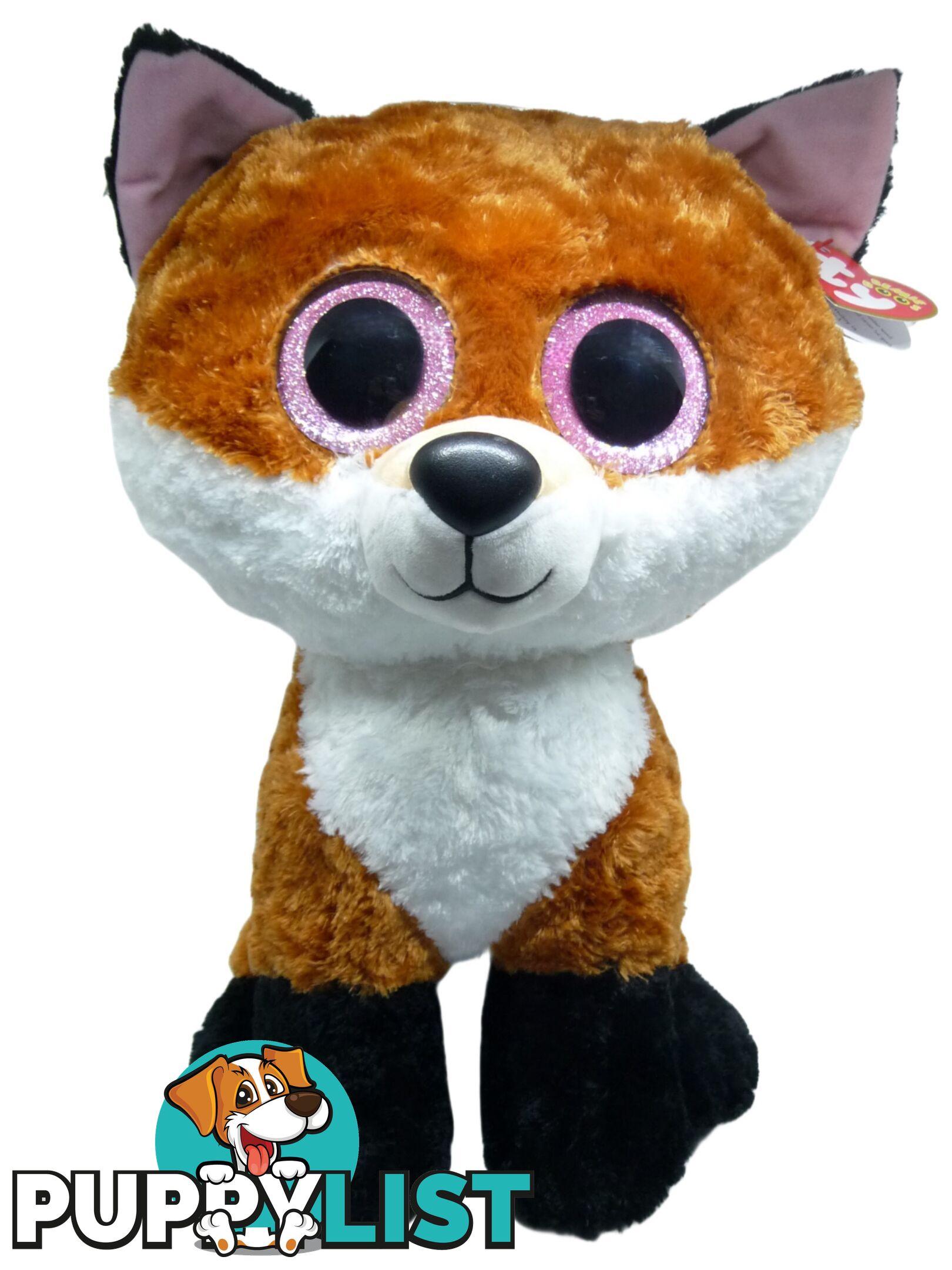 Ty Beanie Boos - Slick The Brown Fox Large 41cm - Bg36827 - 008421368273