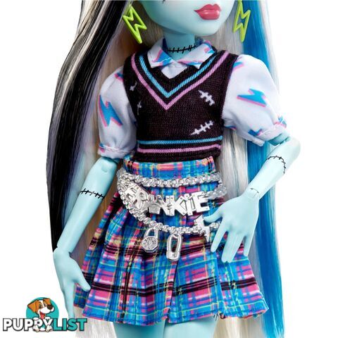 Monster High - Frankie Stein Doll With Pet And Accessories - Mahhk53 - 194735069781