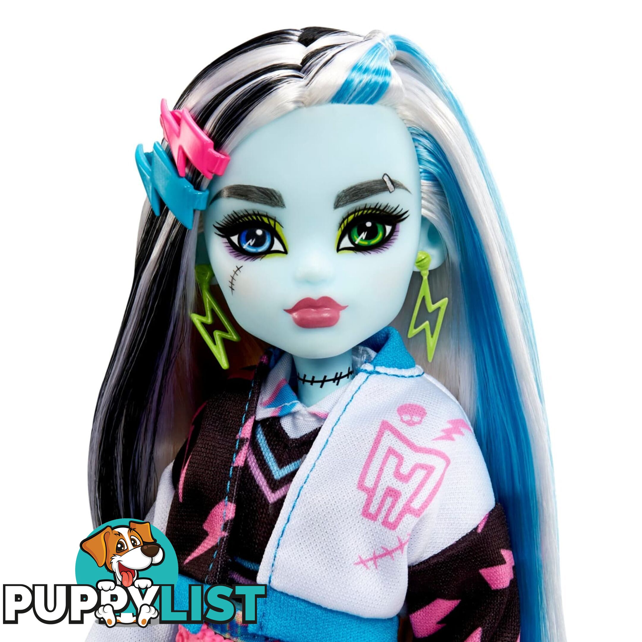 Monster High - Frankie Stein Doll With Pet And Accessories - Mahhk53 - 194735069781