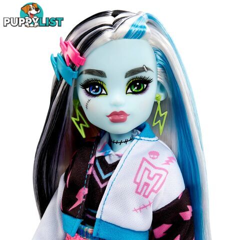 Monster High - Frankie Stein Doll With Pet And Accessories - Mahhk53 - 194735069781