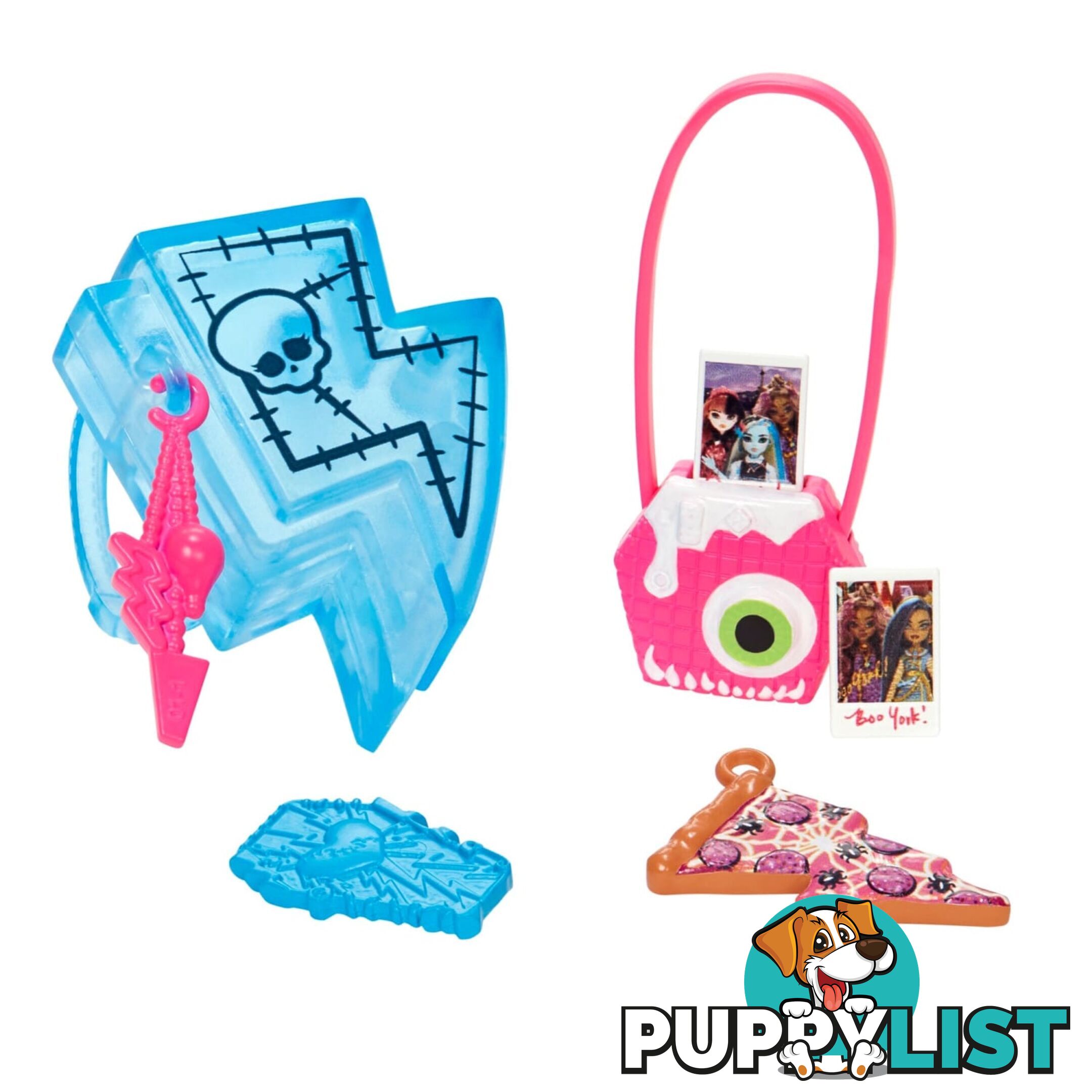 Monster High - Frankie Stein Doll With Pet And Accessories - Mahhk53 - 194735069781