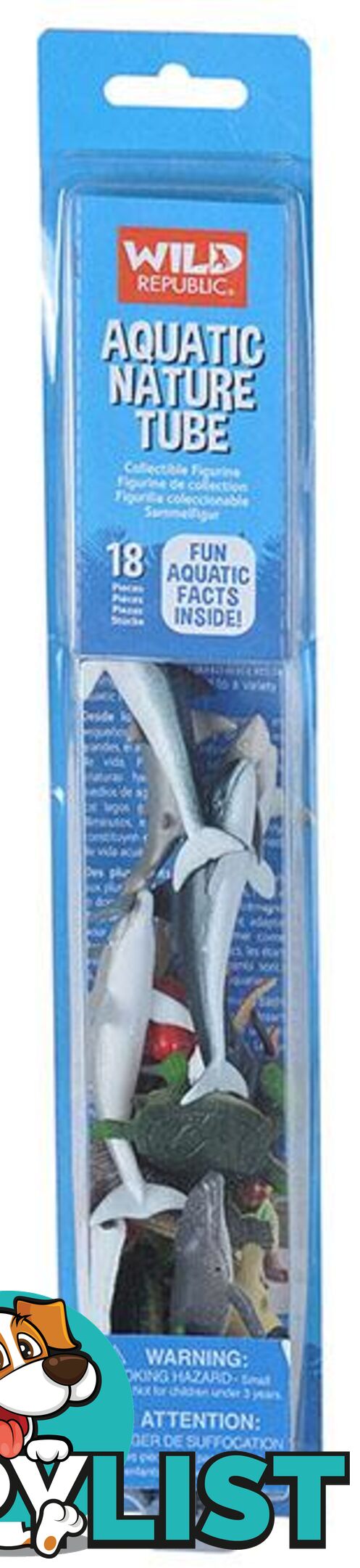 Wild Republic Nature Tube Aquatic Ocean Figurines Wr12879 - 092389128796